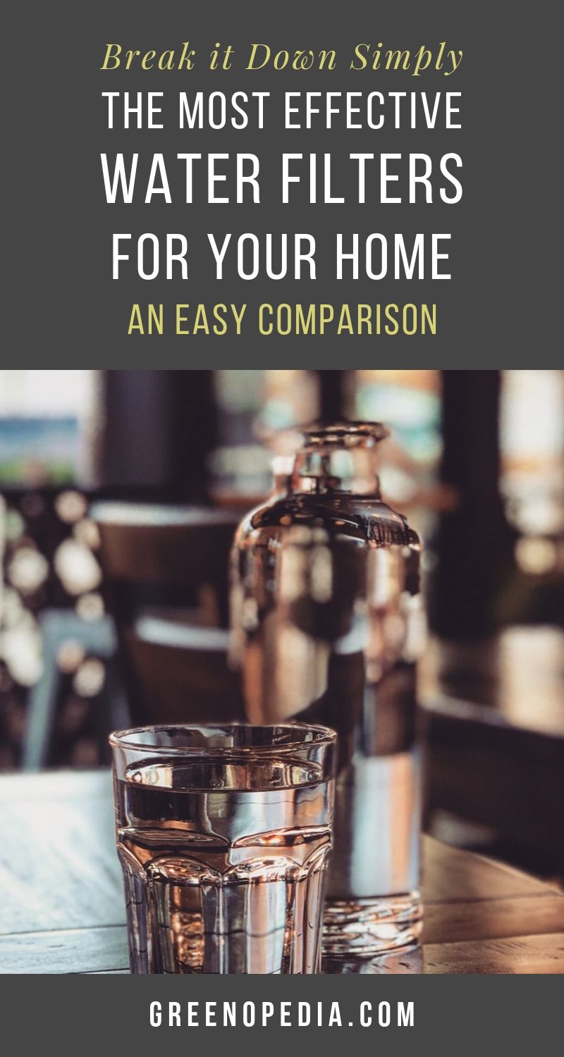 Which Water Filtration System Is Best For Your Home? (Easy Comparison) | Local water companies are supposed to filter these contaminants before they reach our home, but they don't catch everything. And sometimes they miss a lot. | Greenopedia #Waterfilters #Waterfiltration #waterpurification via @greenopedia