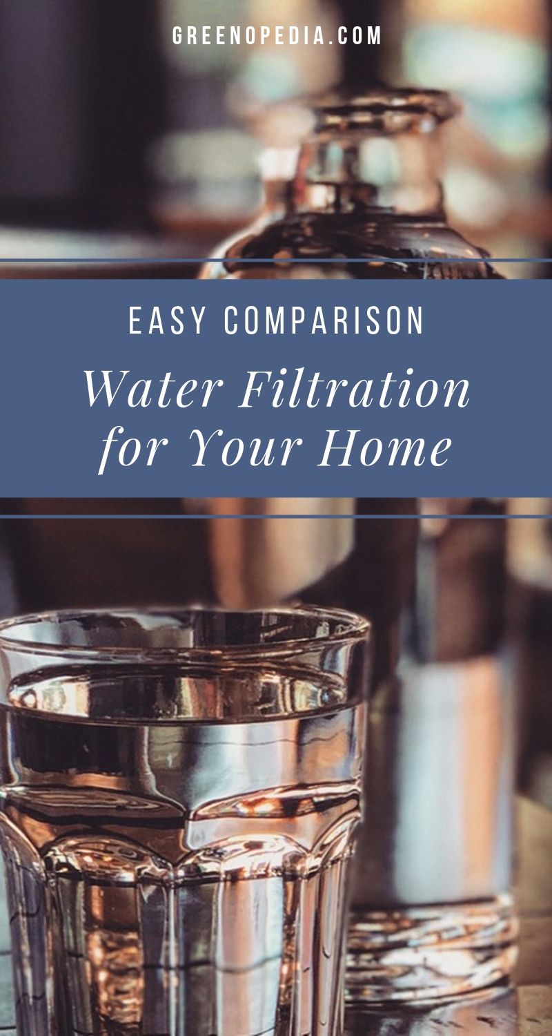 Which Water Filtration System Is Best For Your Home? (Easy Comparison) | Local water companies are supposed to filter these contaminants before they reach our home, but they don't catch everything. And sometimes they miss a lot. | Greenopedia #Waterfilters #Waterfiltration #waterpurification via @greenopedia