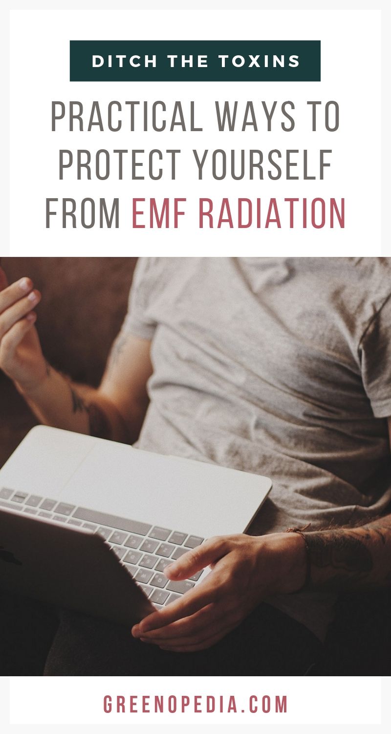 Get That Laptop Away From Your Crotch! (And Other Ways to Protect Yourself from EMF Radiation) | Simple things we can do to reduce our exposure to the EMF radiating from our devices, plus EMF-shielding products to protect us when we're using them. | Greenopedia #EMFProtection #EMFradiation #EMFexposure via @greenopedia