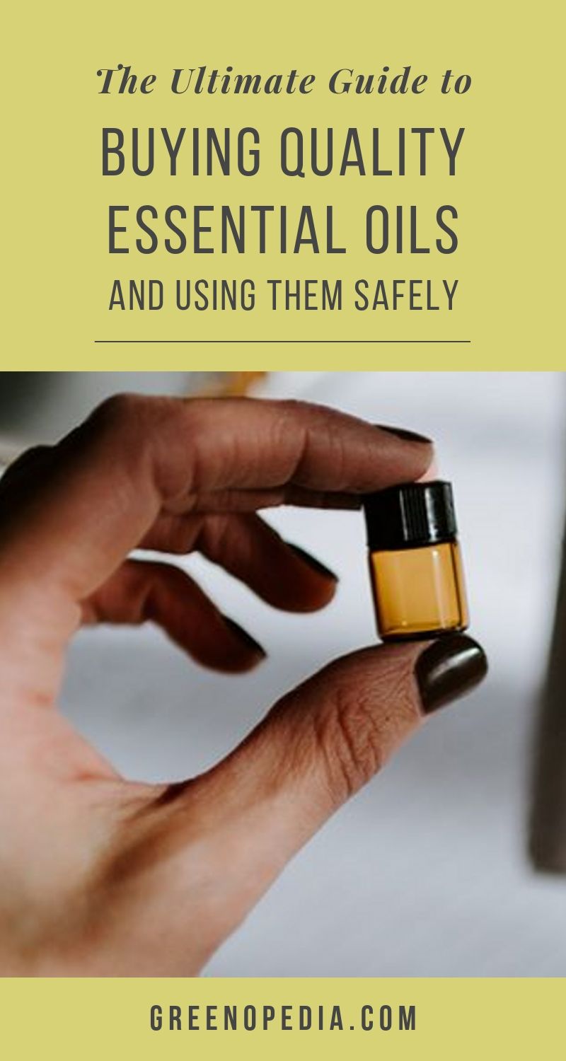Your Guide to Buying High-Quality Essential Oils & Using Them Safely | Did you know it can take thousands of plants to produce a single bottle of essential oil? These aromatic extracts are highly concentrated & incredibly potent. | Greenopedia #essentialoils via @greenopedia