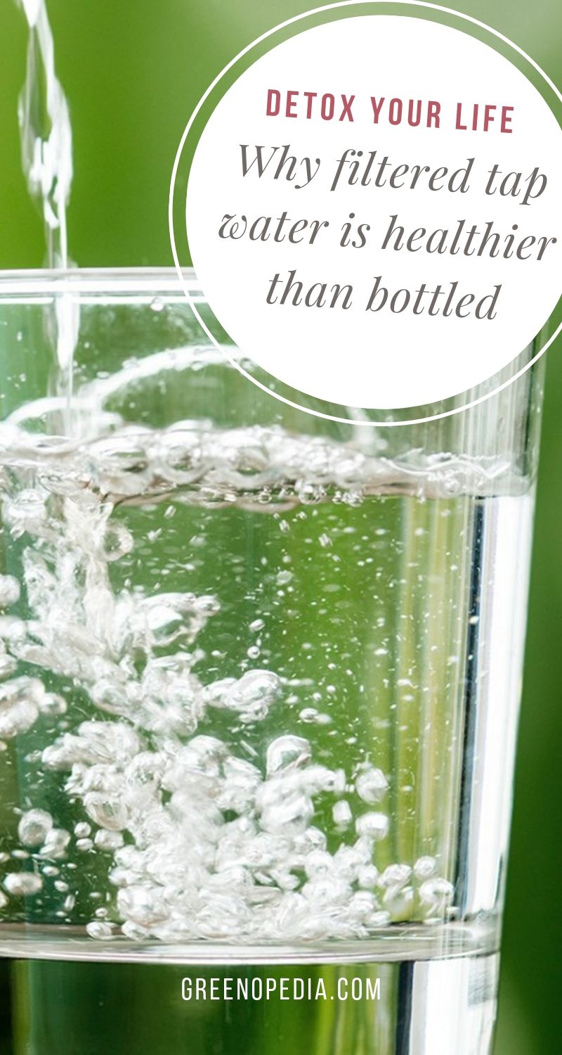 Filtered Water From Your Tap is Healthier Than Most Bottled Water. Here's Why... | Home water purification systems are a far healthier & surprisingly more affordable alternative to bottled water. We'll cover popular water filters & why they're healthier than the bottled stuff. | Greenopedia #waterfiltration #waterfilters #waterpurificationsystems #healthywateralternatives via @greenopedia