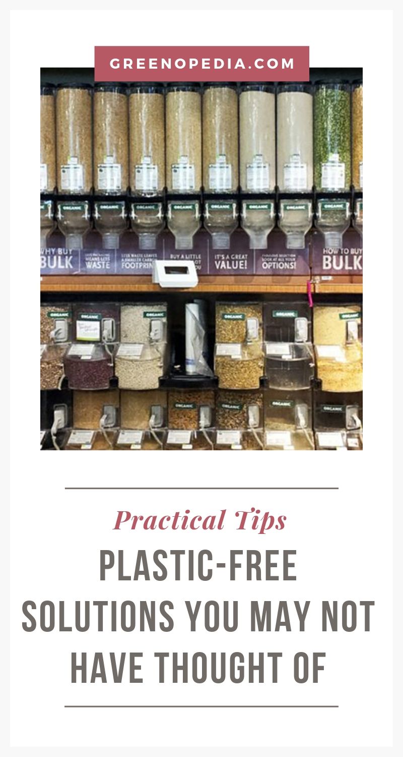 Easy Ways to Wean Yourself from Plastic (Beyond the Obvious) | We may never rid ourselves of plastic entirely, but there are plenty of plastic-free alternatives that are pretty easy to swap out. | Greenopedia #plasticfree #plasticalternatives via @greenopedia