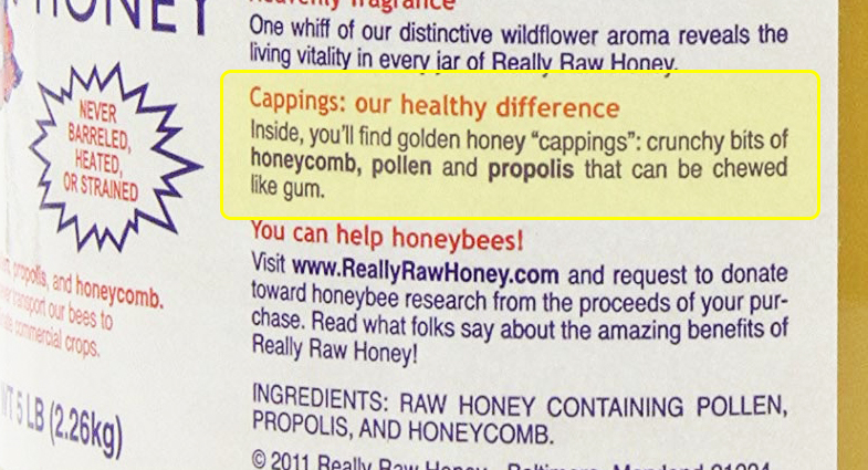 Ethical Sustainable Honey Label